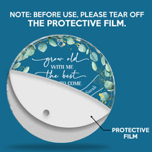 The Best Is Get To Come - Customized Personalized Car Ornament - Gift For Couple Husband Wife