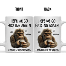 Funny Mug For Not A Morning Person - Customized Personalized Mug - Gift For Family, Friends, Coworkers