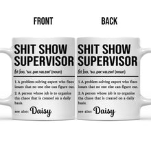 Custom Name Funny Quote - Customized Personalized Mug - Christmas Gift For Family Friend Coworkers