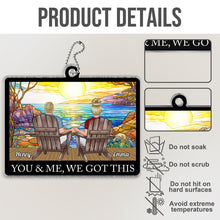 You Will Forever Be My Always - Customized Personalized Car Ornament - Gift For Couple Husband Wife