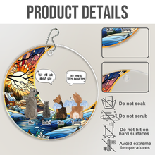 Still Miss The Sound Of Your Paws - Customized Personalized Car Ornament - Memorial Gift For Pet Lover Pet Loss