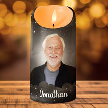 The Moment Your Heart Stopped - Personalized Candle LED Light - Memorial Gift For Family Members