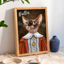 Custom Photo Funny Pet Portrait - Personalized Customized Canvas - Gift For Pet Lovers, Dog Lovers
