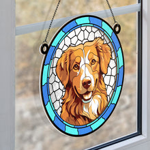Custom Photo Pet Stained Glass - Personalized Acrylic Window Suncatcher Ornament - Gift For Pet Lovers