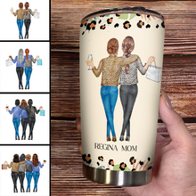 First Mom Forever Friend  - Personality Customized Tumbler - Gift For Mom Mother's Day Gift