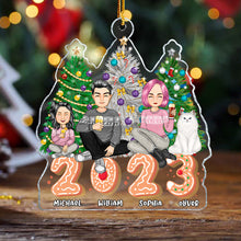 2023 Christmas Tree With Family - Personality Customized Ornament - Christmas Gift For Family