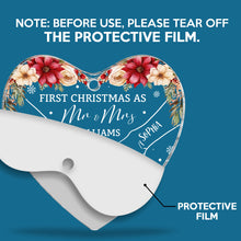 First Christmas - Customized Personalized Acrylic Ornament - Christmas Gift For Couple Husband Wife