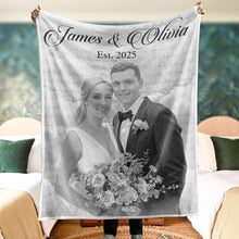 The Start Of Us - Personalized Customized Blanket - Wedding Gift For Family Members, Couples