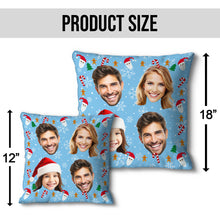 Custom Family Photo - Personalized Custom Pillow - Christmas Gift For Family