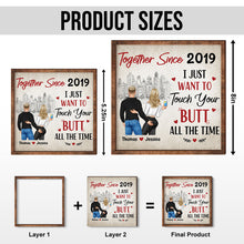 I'm Forever Yours - Personalized Customized 2-Layered Wooden Plaque - Gift For Couple, Lover, Anniversary