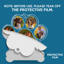 Custom Pet Photo Always With You - Customized Personalized Car Ornament - Gift For Memorial Pet Mom Pet Dad Loss Gift