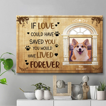 Custom Photo Personalized Canvas Wall Art You Would Have Lived Forever Gift The Moment That You Left Me