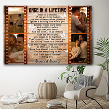 Once In A Life Time Memorial Canvas - Memorial Canvas, Wedding Gifts Personalized Custom Framed Canvas Wall Art