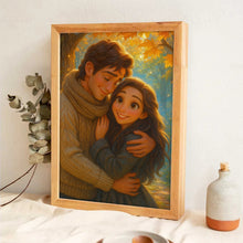 Family Photo As Different Animated Style Vertical - Turn Your Family Members Into Animated Characters - Gift For Family Members, Siblings