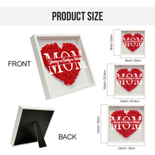 Gift For Mom - Personality Customized Flower Shadow Box - Gift For Mother's Day Gift