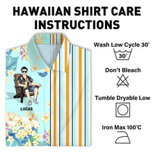 Cool Man Summer Hawaii Cool Customization- Summer Hawaiian shirt - Personality Customized Hawaiian shirt