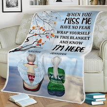 Wrap Yourself In This Blanket And Know I'm Here - Personality Blanket - Memorial Gift