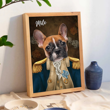 Custom Photo Funny Pet Portrait - Personalized Customized Canvas - Gift For Pet Lovers, Dog Lovers