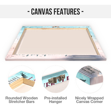 Custom Photo - Every Step With You - Personality Customized Canvas - Gift For Loss Memorial Gift