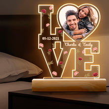 Custom Photo You're The Moon To My Dark Sky - Customized Personalized 3D LED Light - Gift For Husband Wife, Anniversary