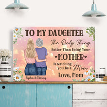 The Only Thing Better - Personalized Customized Canvas - Mother's Day Gifts For Mom, Wife, Her