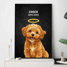 Cute Animation Art Style For Your Fur Angel - Personalized Customized Canvas - Unique Gift For Pet Lovers