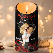 When I Tell You I Love You - Personalized Candle LED Light - Anniversary Gift For Couples, Lovers, Husband Wife