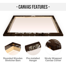 Angel Wings I Never Left You Love  - Personalized Canvas Prints, Upload Photo, Memorial Gifts