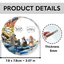 Still Miss The Sound Of Your Paws - Customized Personalized Glass Ornament - Memorial Gift For Pet Lover Pet Loss