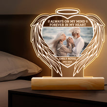 Custom Photo Not A Day Goes By That You Are Not Missed - Personalized Customized 3D LED Light - Gift For Family Members