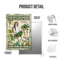 I Garden I Drink I Know Things - Personalized Customized Metal Sign - Gift For Gardening Lover, Wife, Her