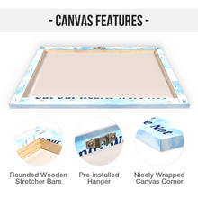 Your Wings Were Ready - Memorial Gifts - Personalized Canvas Prints