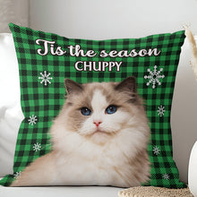 Meowy Catmas - Personalized Pillow - Christmas Gifts For Dog Lovers, Cat Lovers, Pet Lovers