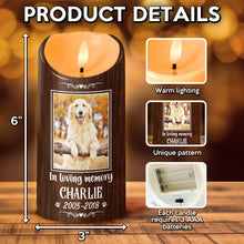 Best Friends Come Into Our Lives - Personalized Candle LED Light - Memorial Gift For Pet Lovers