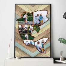 Personalized Fishing Memories - Personalized Customized Canvas - Gift For Dad, Fishing Men