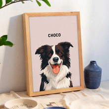 Animated Art Style Of Your Fur Angel - Personalized Customized Canvas - Lovely Gift For Pet Lovers