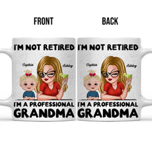 I'm A Professional Grandma - Customized Personalized Mug - Retirement Gift For Grandma