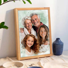 Custom Combine Photos Loved Ones, Family Portrait - Personalized Customized Canvas - Gift For Family Members