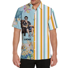 Cool Man Summer Hawaii Cool Customization- Summer Hawaiian shirt - Personality Customized Hawaiian shirt