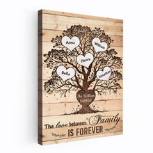 There Is No Greatest Gift Than Family - Personalized Customized Canvas - Gift For Family Members
