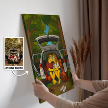 Simpsonize Your Photo - Turn Your Photo to Simpsons Canvas - Gift For Family, BFF, Couple, Besties