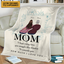 Personalized Custom Blanket Reminds You How Much We Love You Family Gifts Fleece Blanket For Mom