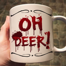 OH DEER Mug Funny Art  Mug  - Coffee Mug Gifts For Friend
