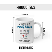 I Used To Live In Your - Personality Customized Mug - Gift For Father Dad Father's Day Gift