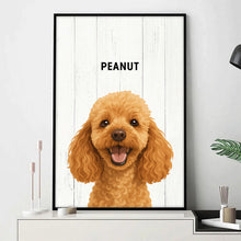 Animated Art Style Of Your Fur Angel - Personalized Customized Canvas - Lovely Gift For Pet Lovers