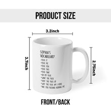 Funny Job Title Custom Name Mug - Customized Personalized Mug - Gift For Friend, Coworkers