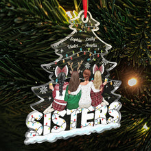 Christmas Bestie - Customized Personalized Arylic Ornament - Best Gift For Best Friend Gift Ideas