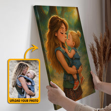 Cartoonize Your Photo Disney Style - Turn Your Photo to Cartoon Canvas - Gift For Family Members, Siblings