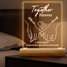 Annoying Each Other - Couple Customized Personalized 3D LED Light - Gift For Husband Wife, Anniversary