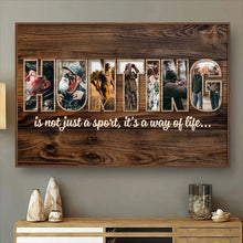 Personalized Deer Hunting Photo Collage Canvas - Personalized Customized Canvas - Gift For Husband, Dad